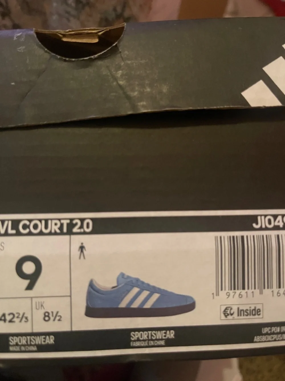 adidas VL Court 2.0 'Semi Blue Burst'